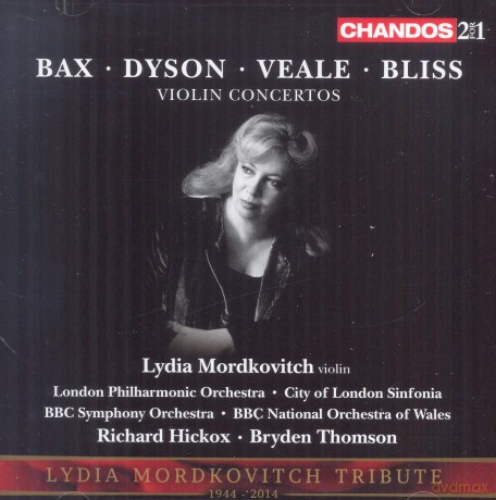 Lydia Mordkovitch: British Violin Concertos [2CD]
