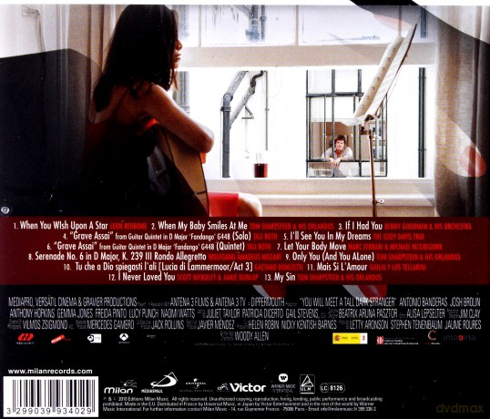 You Will Meet A Tall Dark Stranger soundtrack (Poznasz Przystojnego Bruneta) [CD]