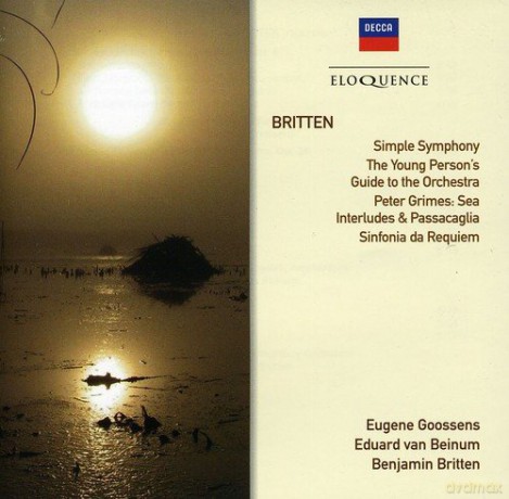 Goossensvan Beinumbritten: Britten Simple Symphony4 Sea [CD]