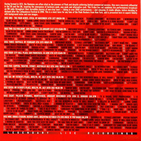 Ramones: Broadcast Collection 77 - 95 [9CD]