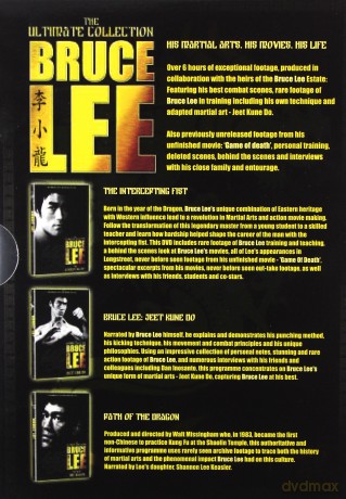 Bruce Lee Box Set Anniversary Edition The Intercepting Fist Jeet Kune Do Path Of The Dragon [3DVD]