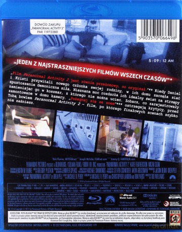 Paranormal Activity 2 [Blu-Ray]