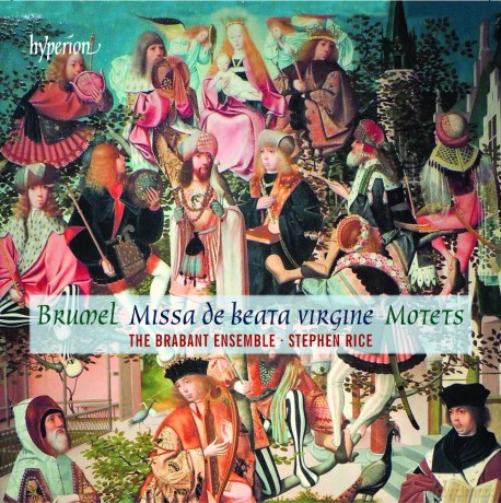 Brabant Ensemble Rice: Brumel Missa De Beata Motets [CD]