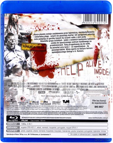 Świt żywych trupów [Blu-Ray]