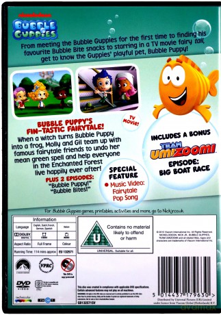 Bubble Guppies (Bąbelkowy świat Gupików) [DVD]