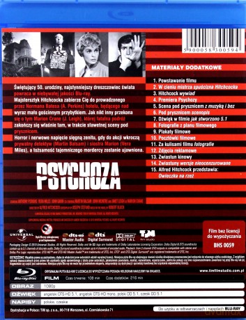 Psychoza [Blu-Ray]