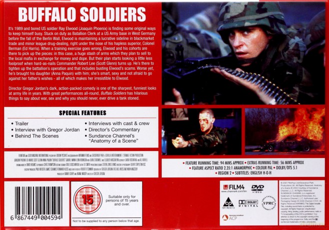 Buffalo Soldiers [DVD]