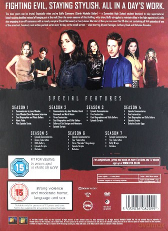 Buffy Complete 1-7 (Buffy: Postrach wampirów) [DVD]