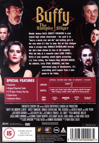 Buffy: Postrach wampirów [DVD]