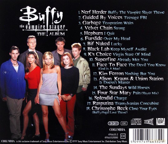 Buffy The Vampire Slayer soundtrack [CD]