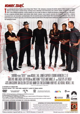 Dexter sezony 1-8 Pakiet [32DVD]