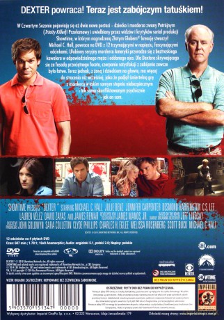 Dexter sezony 1-8 Pakiet [32DVD]