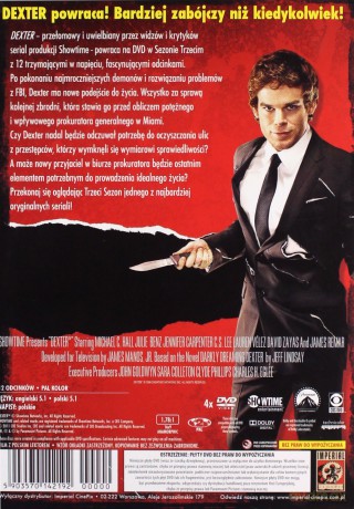 Dexter sezony 1-8 Pakiet [32DVD]