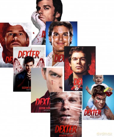 Dexter sezony 1-8 Pakiet [32DVD]