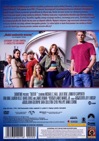 Dexter sezony 1-8 Pakiet [32DVD]