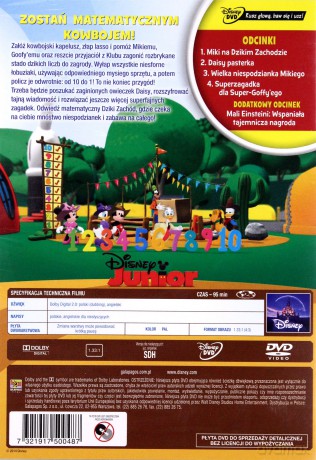 Klub Przyjaciół Myszki Miki: Zabawy z liczbami (Disney) [DVD]