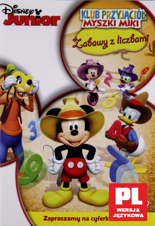 Klub Przyjaciół Myszki Miki: Zabawy z liczbami (Disney) [DVD]
