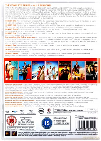 Burn Notice The Complete Series (Tożsamość szpiega. Upadek Sama Axa) [29DVD]