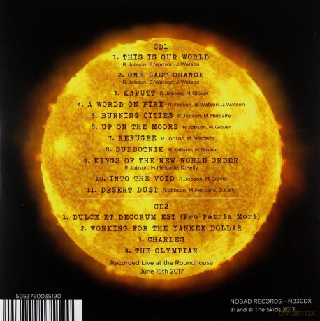 Skids: Burning Cities [2CD]
