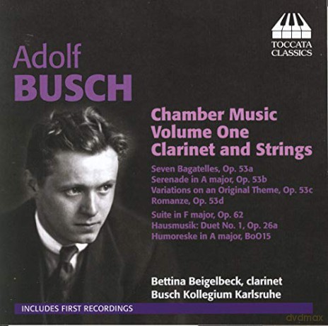 Busch Kollegium Karlsruhe: Buschchamber Music Volume One [CD]