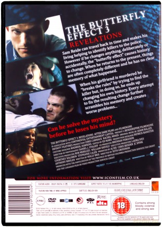 Butterfly Effect 3 Revelations (Efekt motyla 3) [DVD]