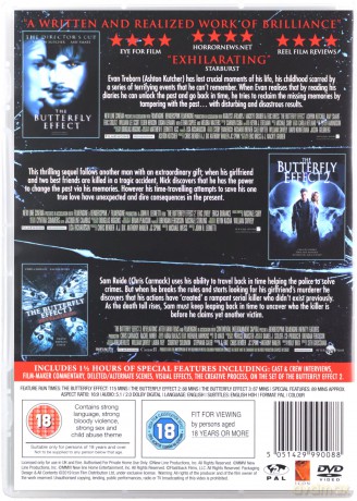 Butterfly Effect. The Trilogy (Collectors Edition) (Efekt motyla 1 2 3) [DVD]