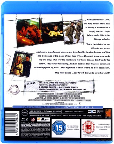 Butterfly On A Wheel (Godziny strachu) [Blu-Ray]