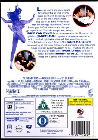 Bye Bye Birdie (1963) [DVD]