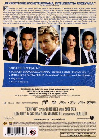 Mentalista sezon 1 [6DVD]