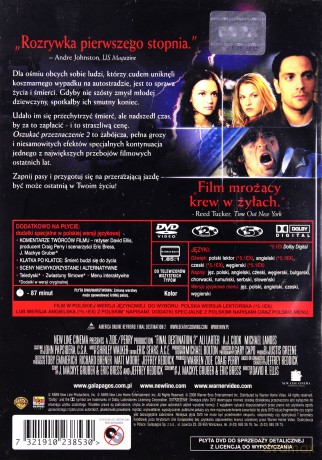 Oszukać przeznaczenie 2 [DVD]