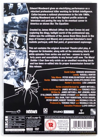 Callan The Monochrome Years [4DVD]