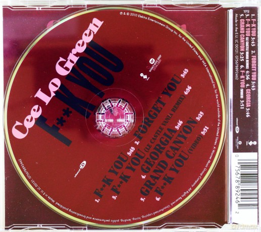 Cee Lo Green: Fuck You [CD]
