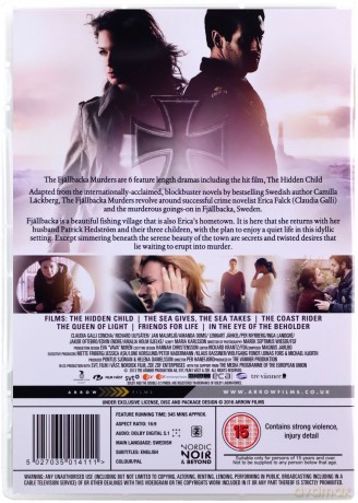 Camilla Lackberg Fjallbacka Murders Boxset [3DVD]