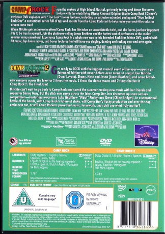 Camp Rock 1-2 [2DVD]