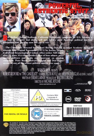 The Candidate (Kandydat) [DVD]