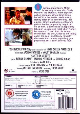 Can't Buy Me Love (Nie kupisz miłości) [DVD]