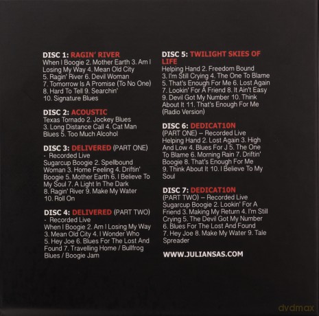 Julian Sas: 2000 - 2005 [7CD]
