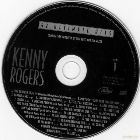 Kenny Rogers: 42 Ultimate Hits [2CD]
