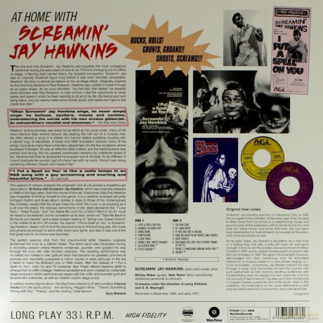 Screaminjay Hawkins: At Home With + 4 Bonus Tracks [Winyl]