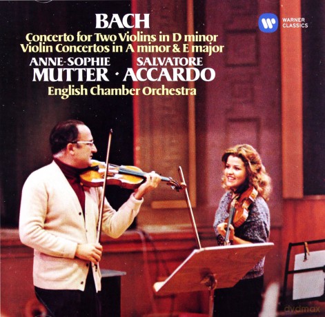 Anne-Sophie Mutter: Bach Double Concerto [CD]