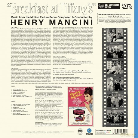 Breakfast At Tiffanys soundtrack (Henry Mancini) [Winyl]