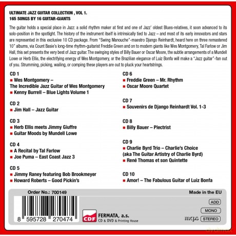 Ultimate Jazz Guitar Collection [10CD]