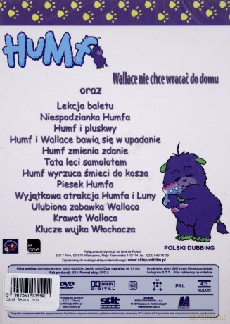 Humf: Wallace nie chce wracać do domu [DVD]