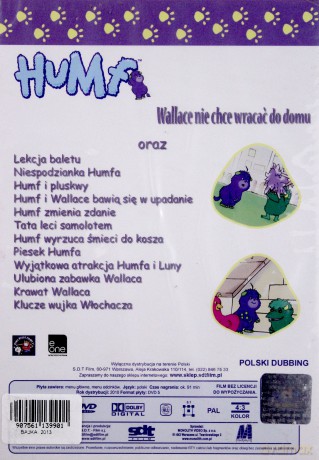 Humf: Wallace nie chce wracać do domu [DVD]