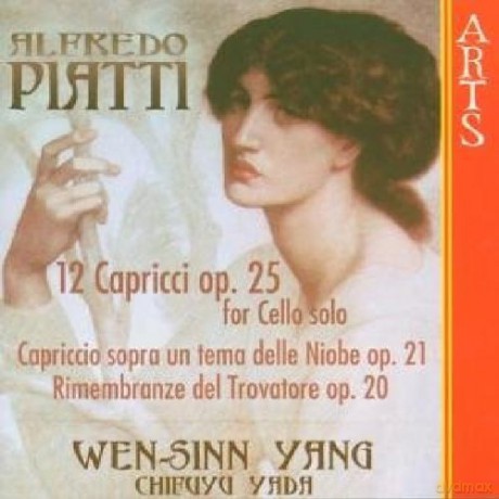Piatti: Caprices Op 25 For Solo Cello [CD]