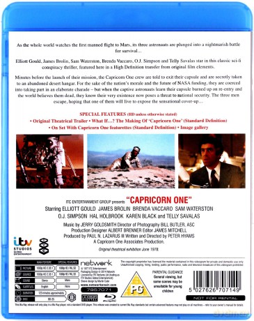 Capricorn One (Koziorożec 1) [Blu-Ray]