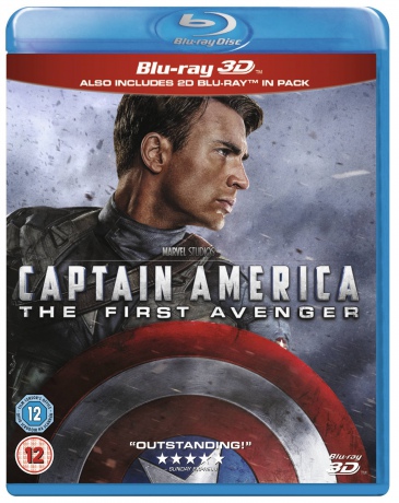 Captain America The First Avenger (Kapitan Ameryka: Pierwsze starcie) [Blu-Ray 3D]+[Blu-Ray]