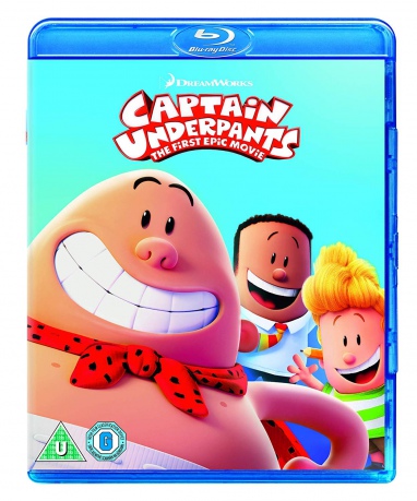 Captain Underpants - 2018 Artwork Refresh (Kapitan Majtas: Pierwszy wielki film) [Blu-Ray]