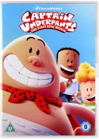 Captain Underpants: The First Epic Movie (Kapitan Majtas: Pierwszy wielki film) [DVD]