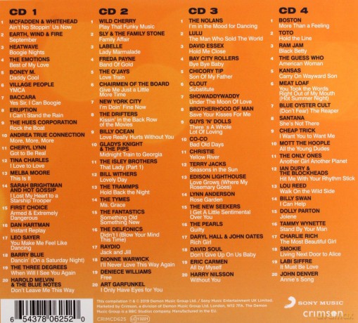 Car Songs - The 70s [4CD]